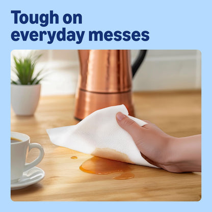 by Amazon Super Absorbent Kitchen Towel, 3-ply, 3 Rolls (1 Pack of 3), 80 Sheets per Roll, FSC Certified
